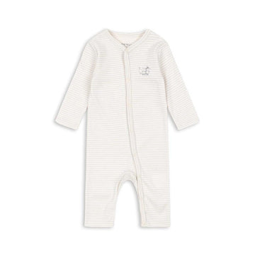Fio onesie - Tea Stripe Gray Down